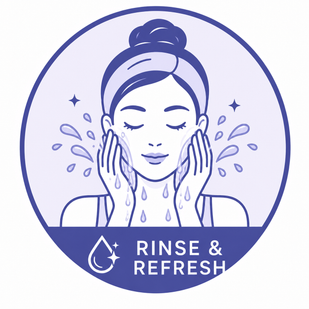 Step 3: Rinse & Refresh